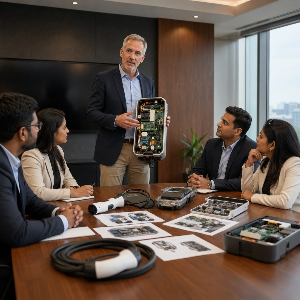EV charging partner onboarding and training
